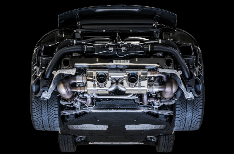 Porsche 911 Carrera S Performance Exhaust - AWE Tuning - Cat Back SwitchPath - Diamond Black - `16-`19